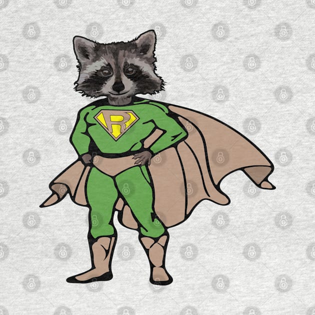 Super Raccoon by sketchpets